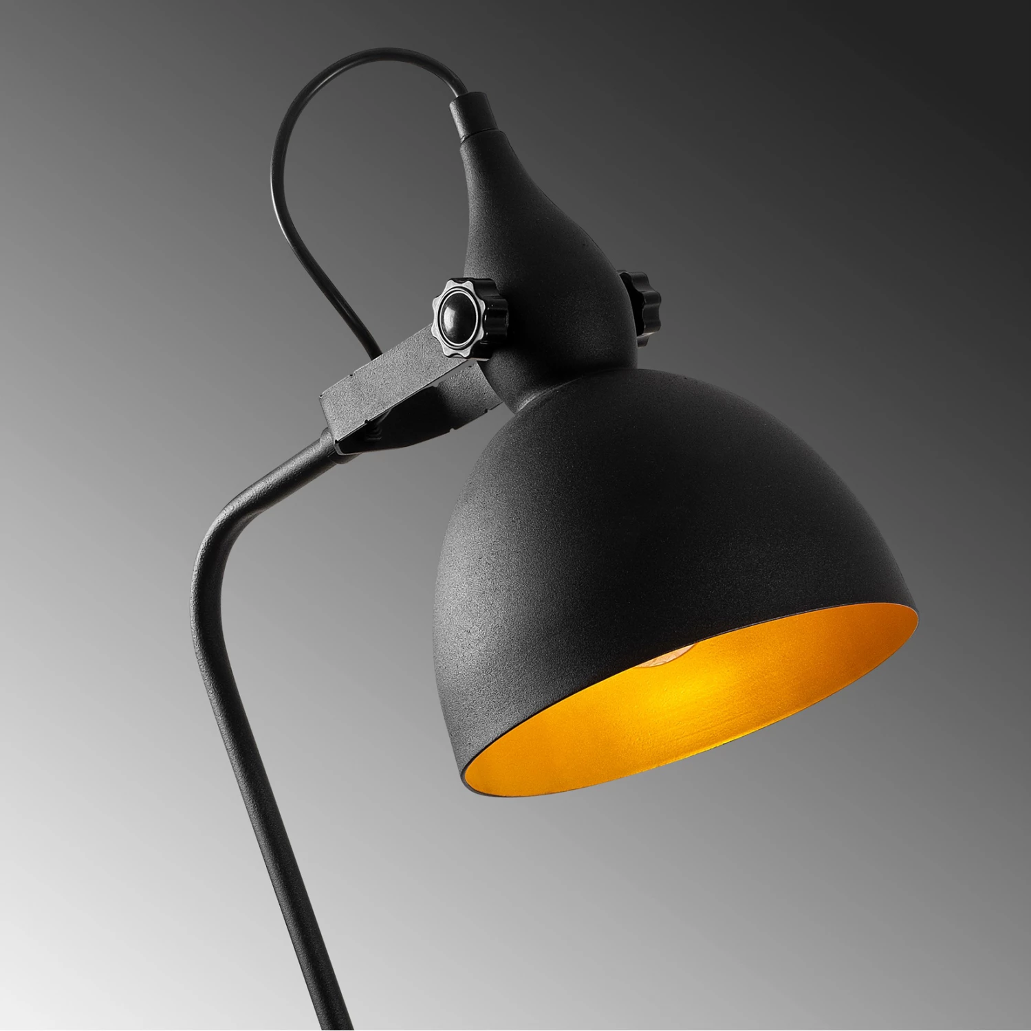 Stojna svetilka, črna FH7342 35x30x183 cm