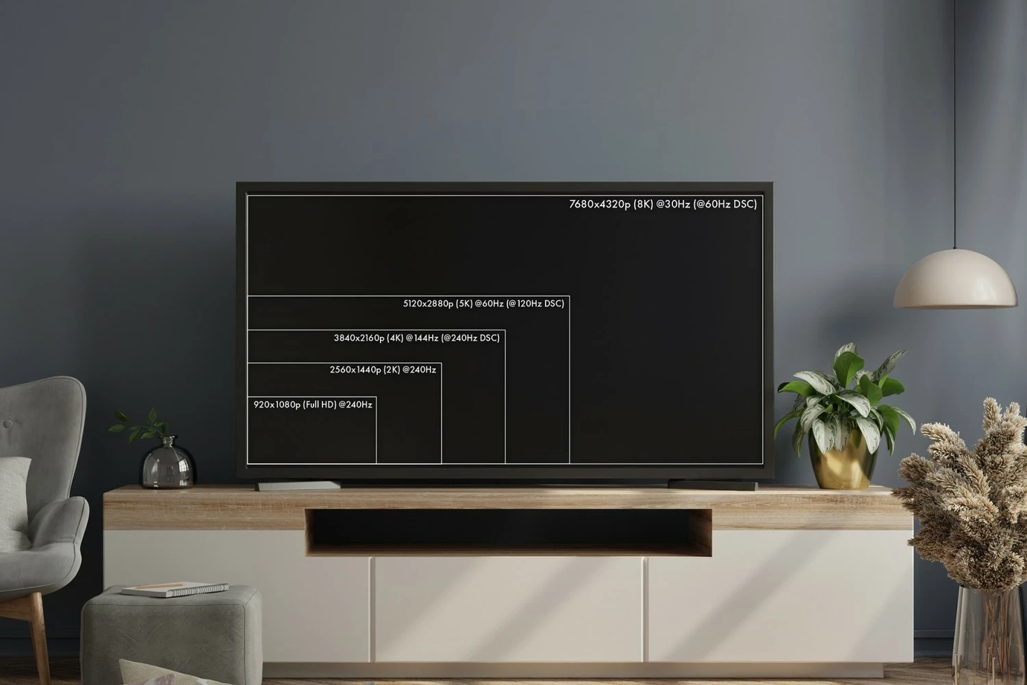 Optični DisplayPort 1.4 AOC kabel Claroc 8K, 15 m, črno-siv