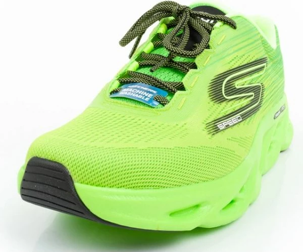 Tekmovalne tekaške superge Skechers, zelene