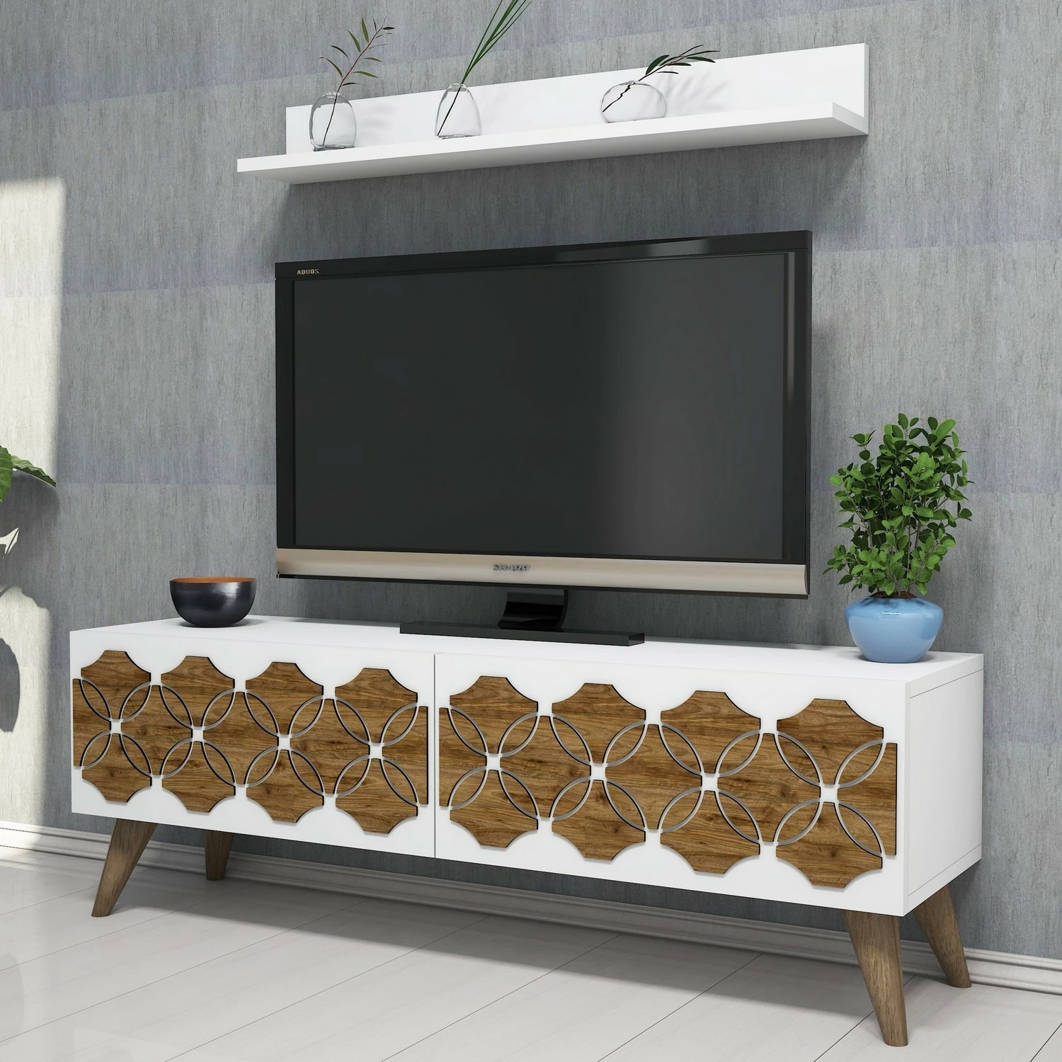Enota za TV Nisan, Hanah Home, bela