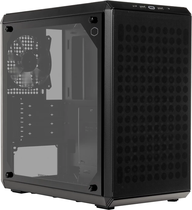 Micro ATX/Mini-ITX ohišje z zaslonom iz kaljenega stekla Cooler Master MasterBox Q300L, črno