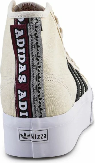 Platformne superge Nizza Platform Mid za ženske, adidas ORIGINALS, H00641, krem