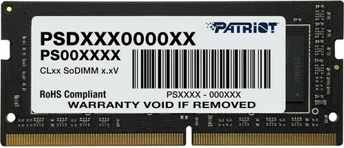 RAM pomnilnik Patriot DDR5 16GB 5600MHz, DIMM, črn