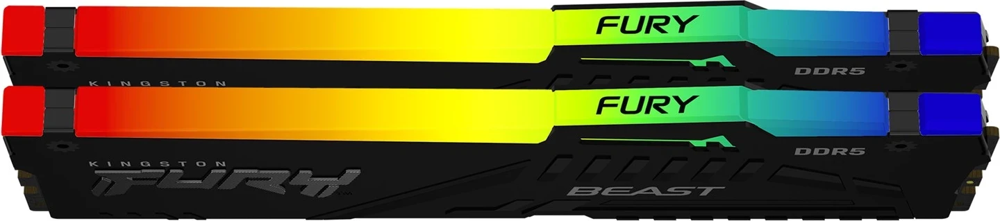 RAM pomnilnik Kingston FURY 32GB 5200MT/s DDR5 CL40 DIMM (komplet 2) Beast RGB