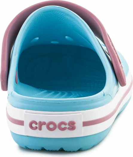 Otroške natikače Crocs Crocband, vijolične in modre