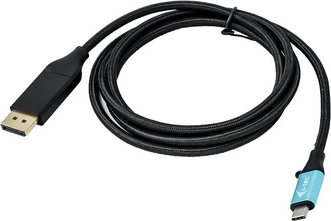 Kabel USB-C na DisplayPort i-tec 4K, črn