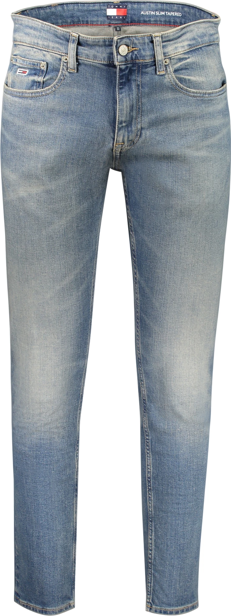 Jeans Austin Slim Tapered Tommy Hilfiger, moški, moder