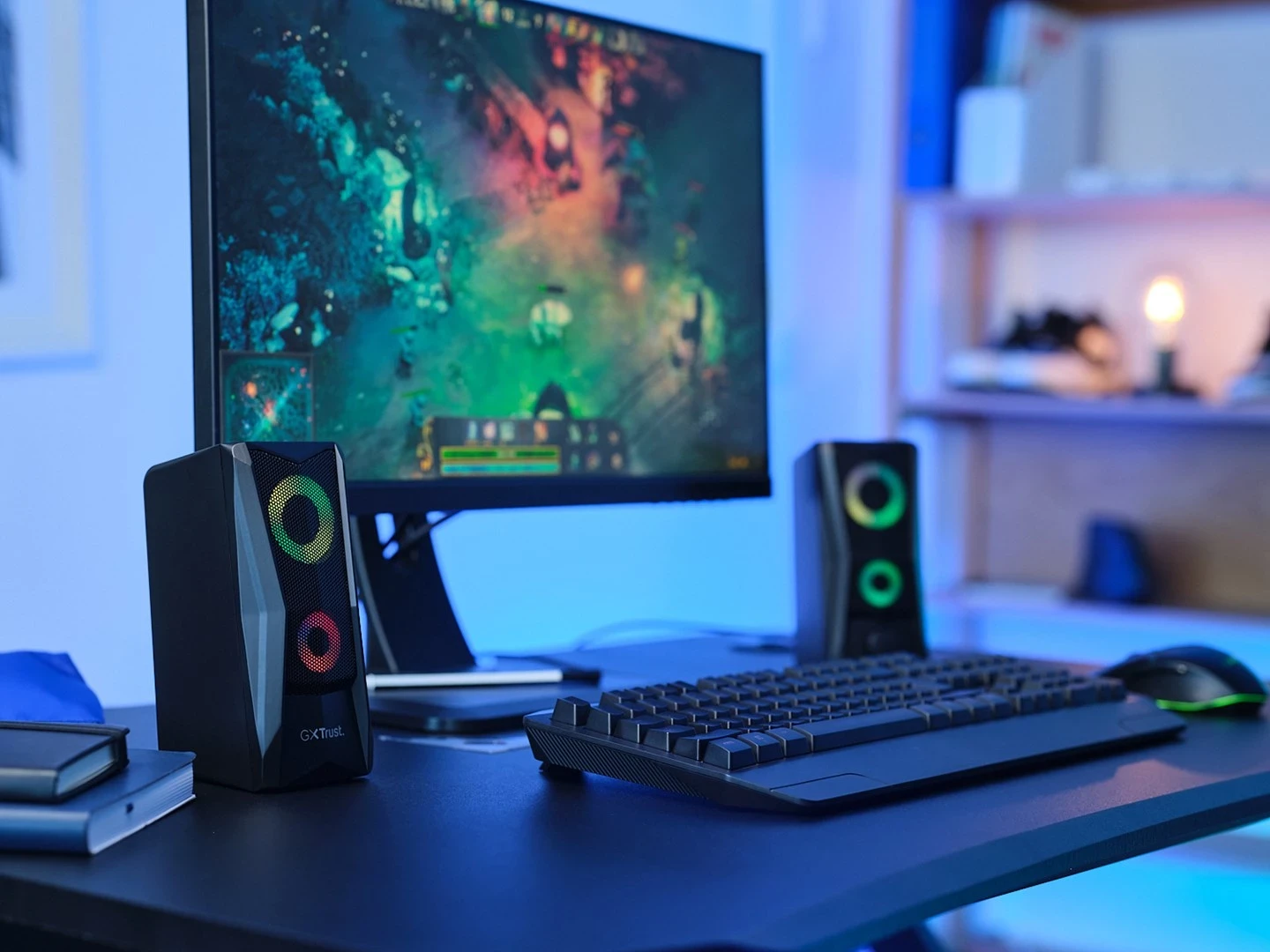 Kabliran zvočnik Trust GXT 606 JAVV, črn