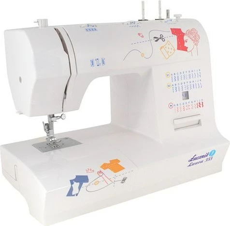 Mekančna šivalni stroj Łucznik Laura 555, bel