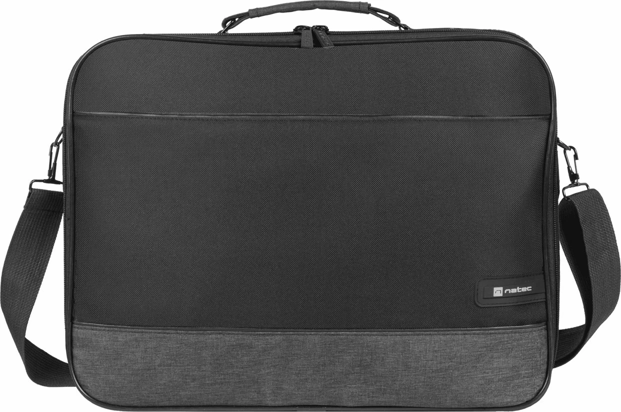 Torba messenger za prenosnik do 14,1", NATEC Impala 2, črno/siva