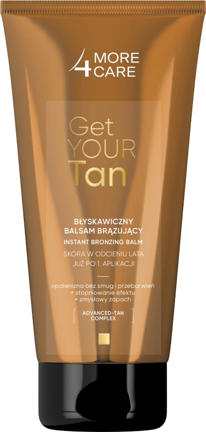 Balzam za samoporjavitev telesa More4Care Get Your Tan! 200 ml