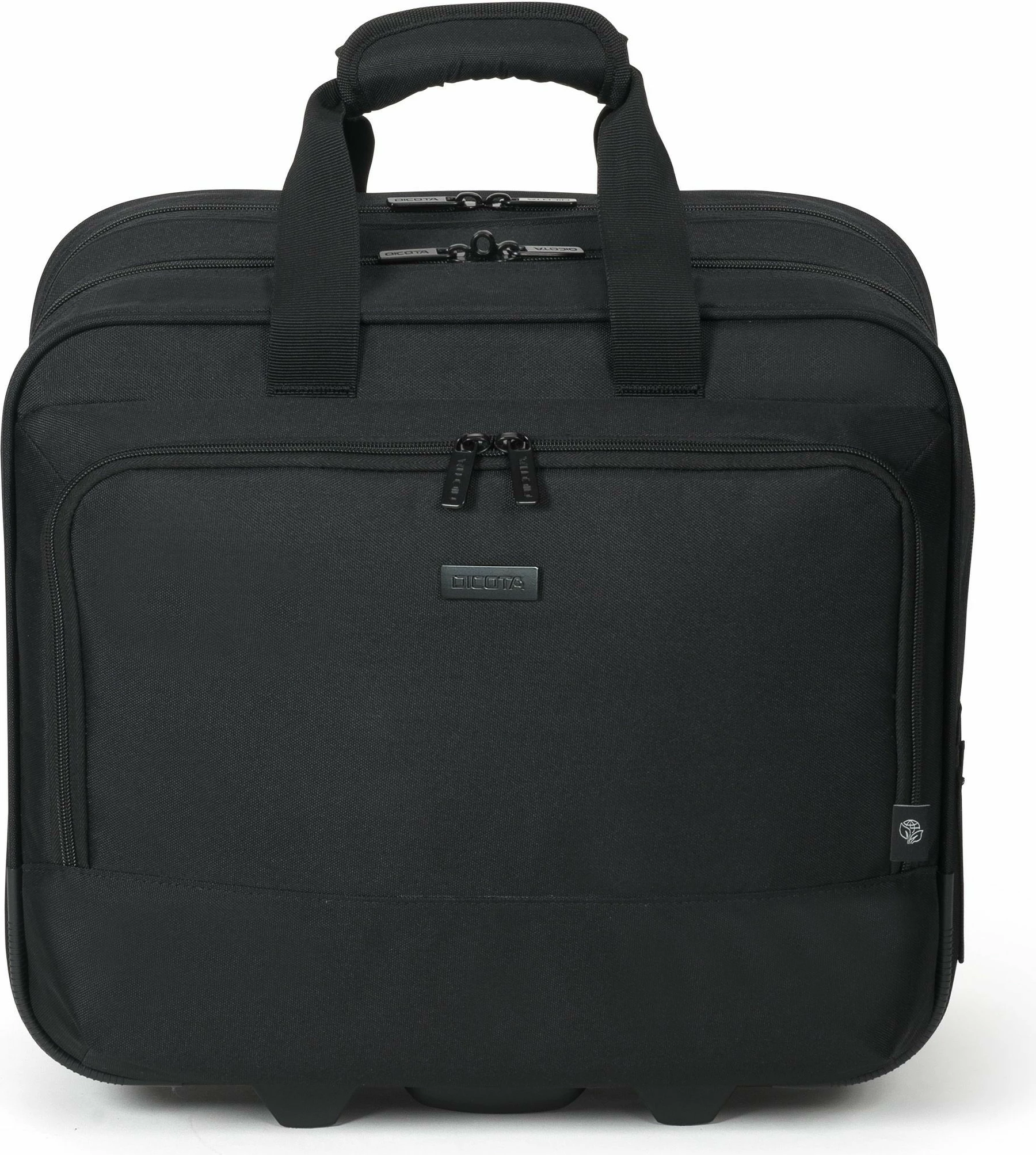 Potovalna torba za prenosnik z kolesi DICOTA Eco Top Traveller BASE 13-16, črna