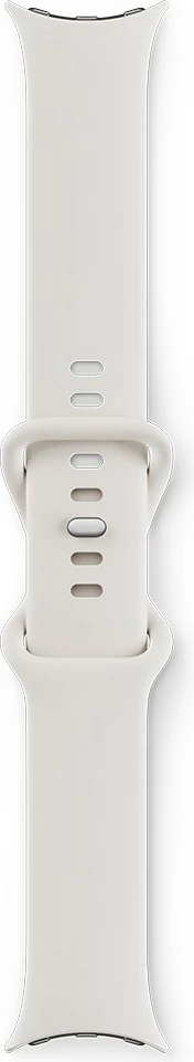 Trak iz nerjavečega jekla za pametno uro, Google Pixel Watch, bel (chalk), S/L