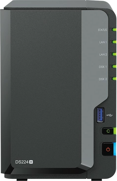 NAS Synology DiskStation DS224+, namizni, Intel® Celeron® J4125, 2 GB DDR4