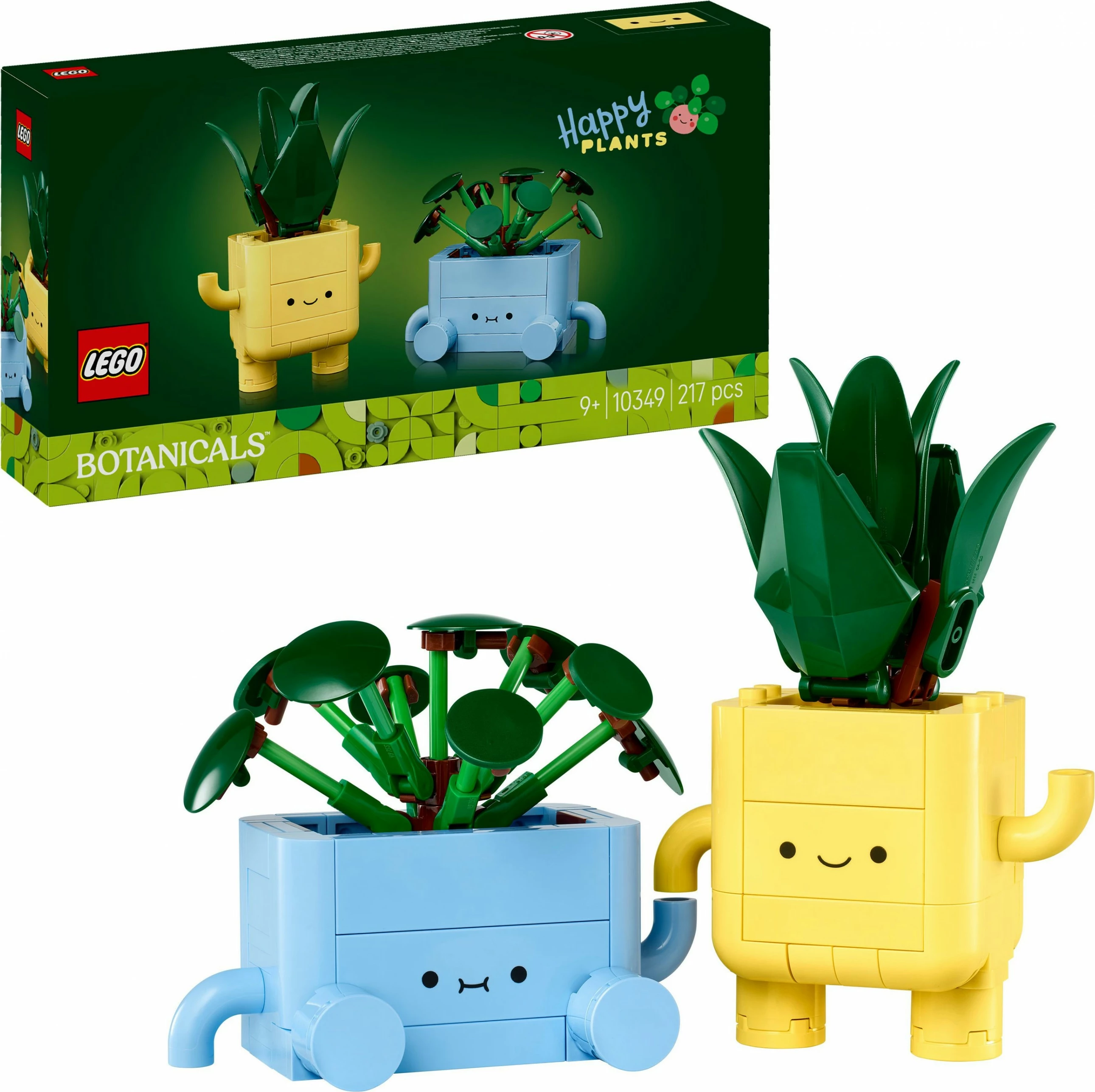 Komplet za sestavljanje dekorativnih rastlin LEGO Botanicals 10349, 217 kosov, večbarven