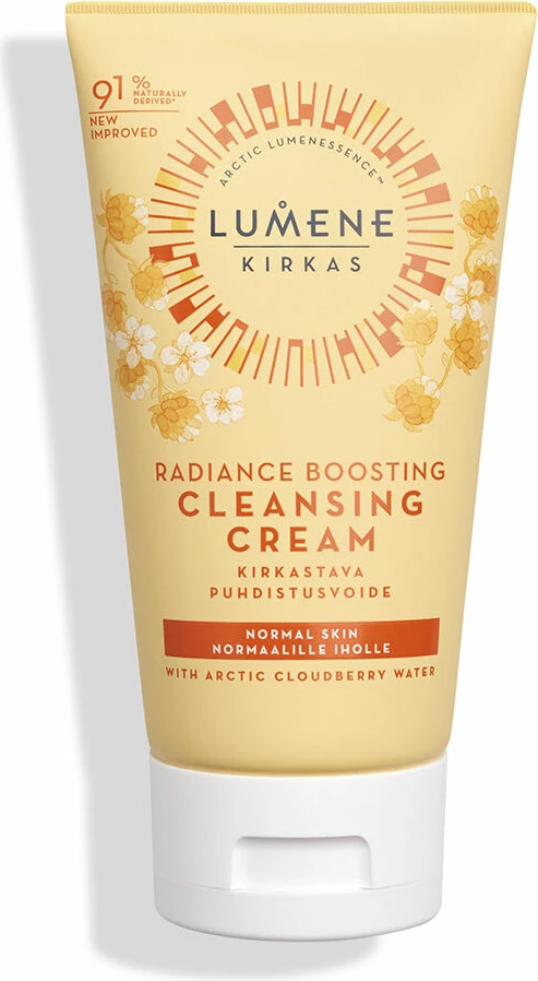 Osvetljujoča čistilna krema za obraz za ženske, Lumene Bright Radiance Boosting Cleansing Cream, 150 ml