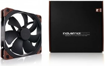 Ventilator za računalniško ohišje Noctua NF-A14-Industrial PPC-2000 PWM, 14 cm, črn, rjav