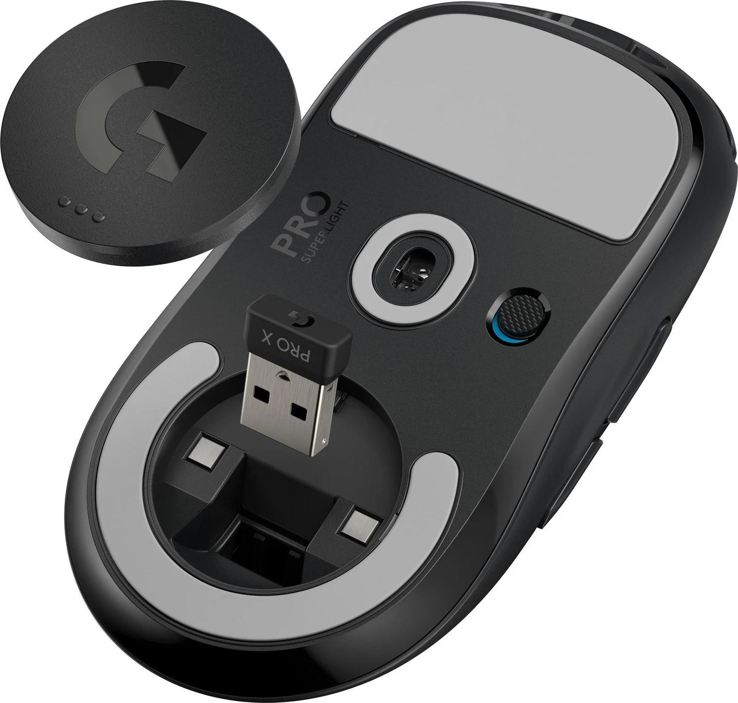 Maus Logitech G Pro X Superlight, črn