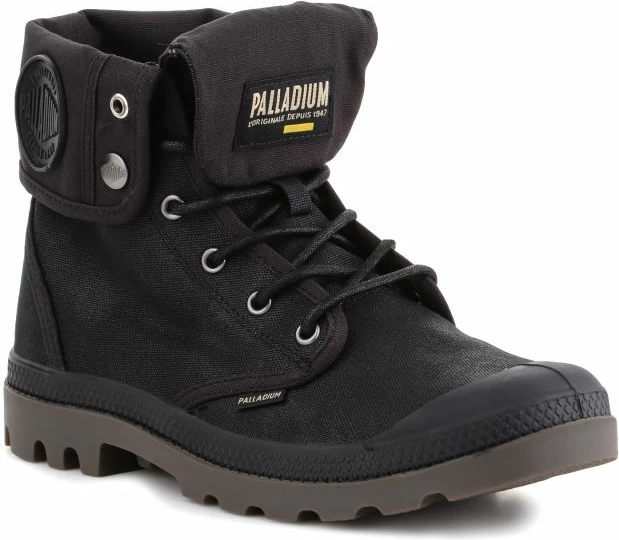 Visoki čevlji Palladium Pampa Baggy Wax, črni za moške
