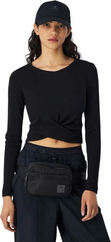 Croptop majica, Champion, ženska, črna