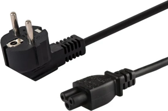 Napajalni kabel Savio CL-67, 1,2 m, črn