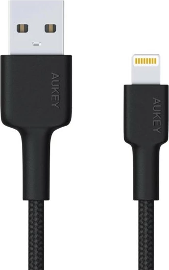 Kabel USB na Lightning, 2 m, črn — AUKEY CB-AL05