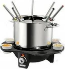 Set za fondue, 8 oseb, 1,5 L, črno-srebrn UNOLD 48645