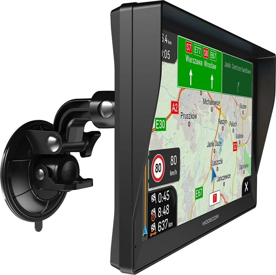 GPS-navigacija za avtomobile MODECOM FreeWAY CX 9.3 PLUS z iGO Navigation, 16 GB, črn