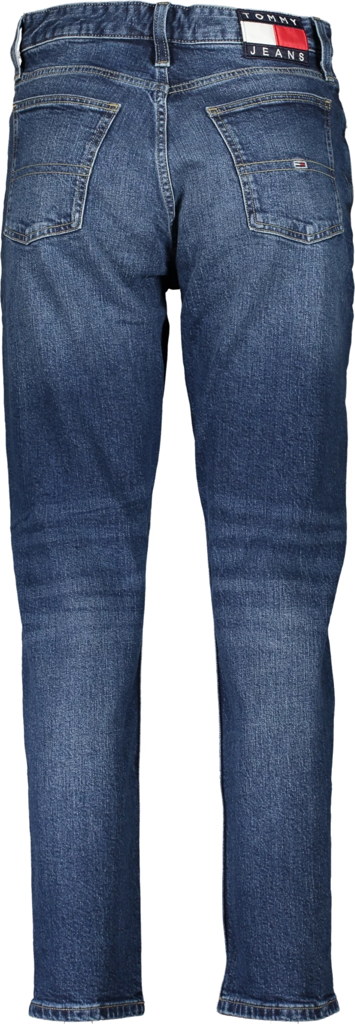 Jeans za ženske TOMMY HILFIGER IZZIE High Rise Slim Ankle, modri