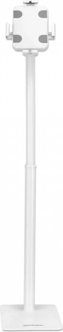 Stojalo za tla za tablico 7,9–11" Techly 406345, belo, z varnostnim ključem