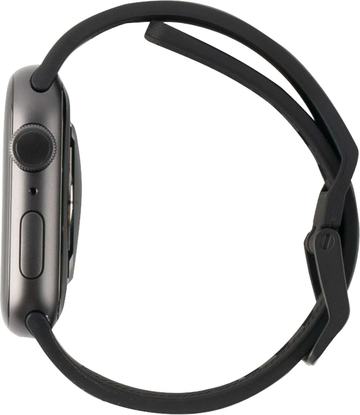 Pašček UAG Scout za Apple Watch 1/2/3 (42 mm), 4/5/6 (44 mm), črn