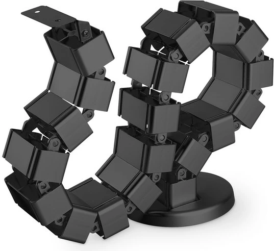 Organizator kablov Digitus DA-90505, 1,3 m, črn