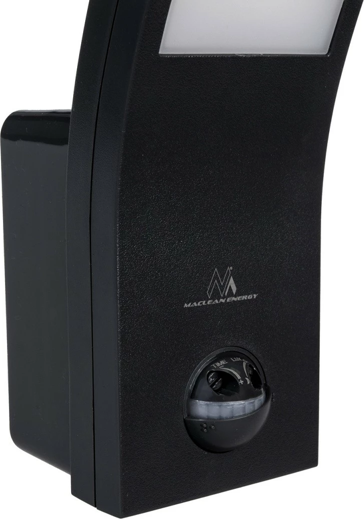 LED svetilka z gibljivim senzorjem Maclean MCE244B, 10W, 750 lm, IP54, črna