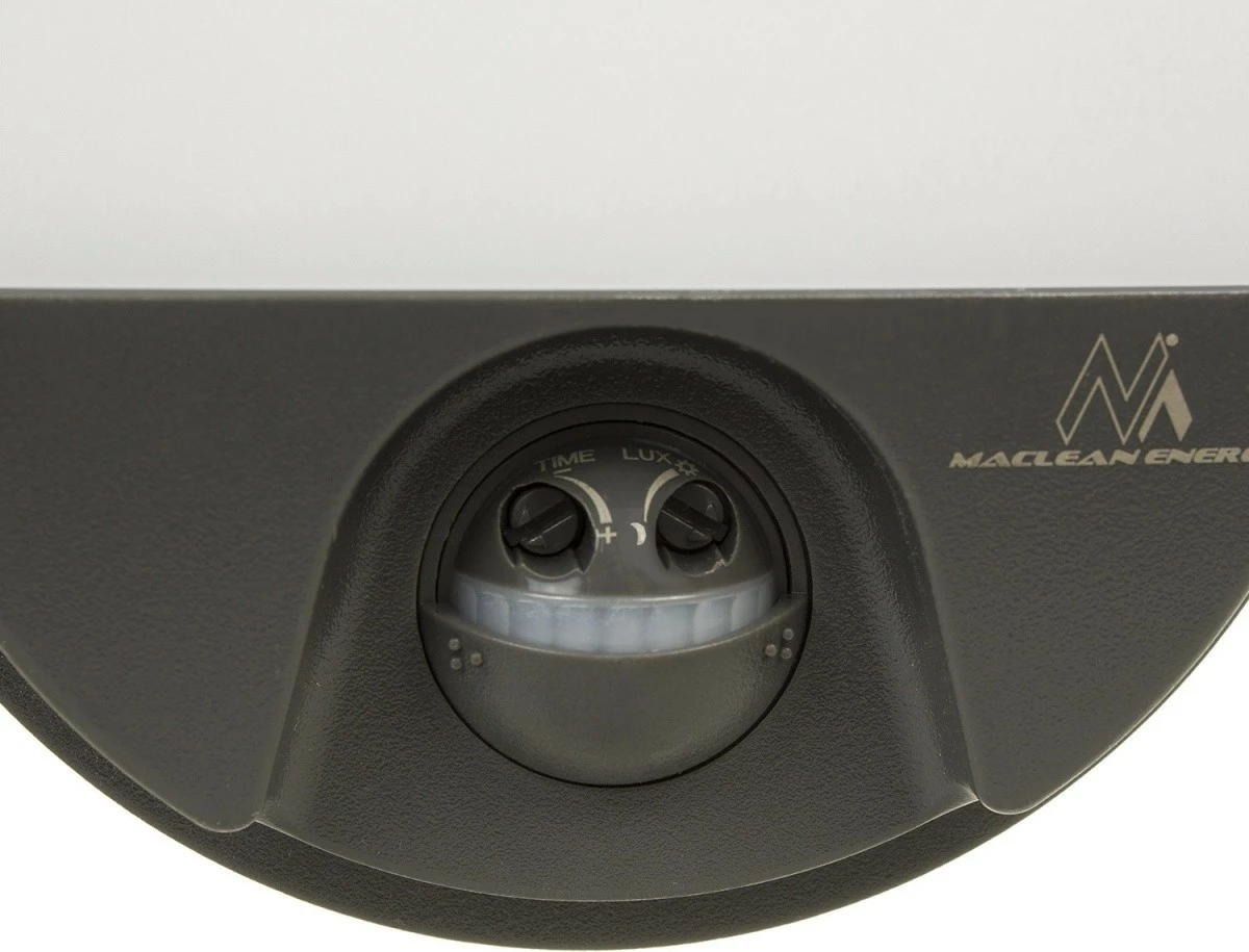 LED svetilka z gibanjem Maclean MCE340 GR, 15W, 4000K, siva