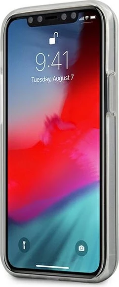 Ovitek Gradient za iPhone 12 mini (5,4"), U.S. Polo Assn. USHCP12SPCDGBR, rdeče/moder