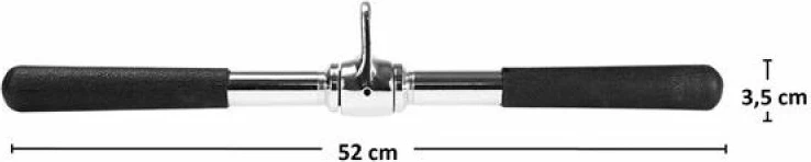 Dvigovalna ročica za vadbo HMS UW12 za moške in ženske