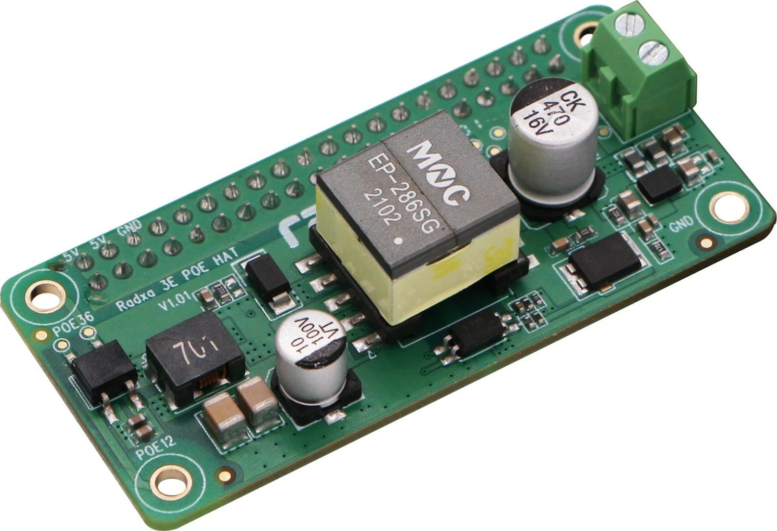 PoE HAT za RADXA Zero 3E ALLNET