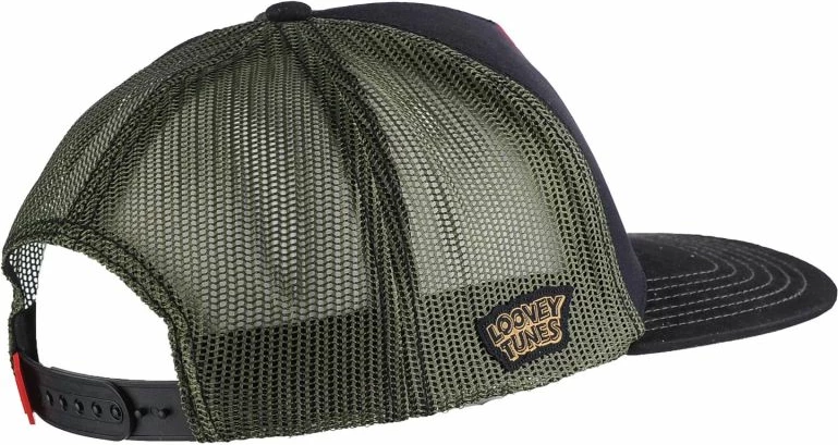 Klobuk trucker Looney Tunes, moški, črn