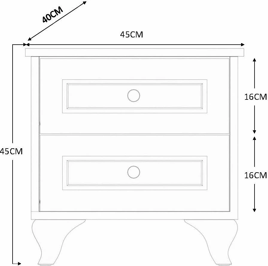 Komplet mladinske sobe, mat bela, Skye Decor Rb-068