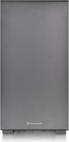 Korpus z varnim steklom Thermaltake S100, Micro Tower, za Micro ATX/Mini ITX, črn