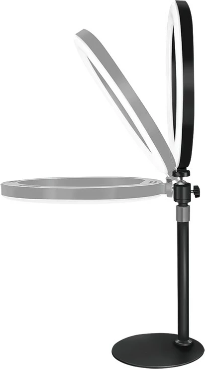 LED obročna luč za vloge in ličenje LogiLink AA0152, držalo za telefon, 700 lm, 17,8 cm, USB