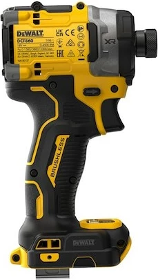 Udarni vijačnik, 18 V, brezkrtačen, 1,1 kg, rumeno/črn DeWalt DCF860N-XJ