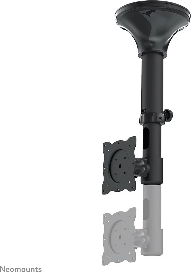 Stropni nosilec za zaslon do 30 inč, Newstar FPMA-C025BLACK, črn