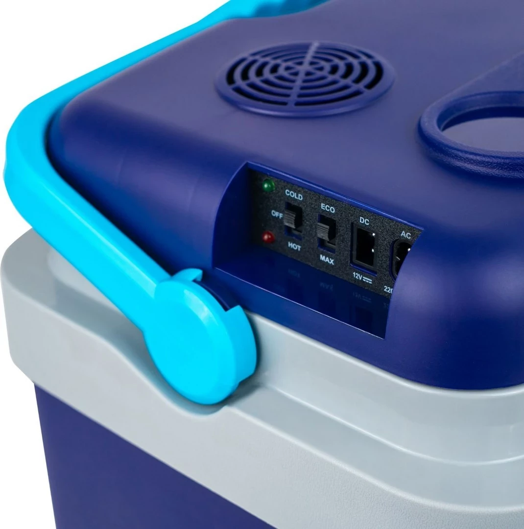 Prenosni hladilnik za avto Łucznik CBX-33 Cool&Go XL 33L, moder