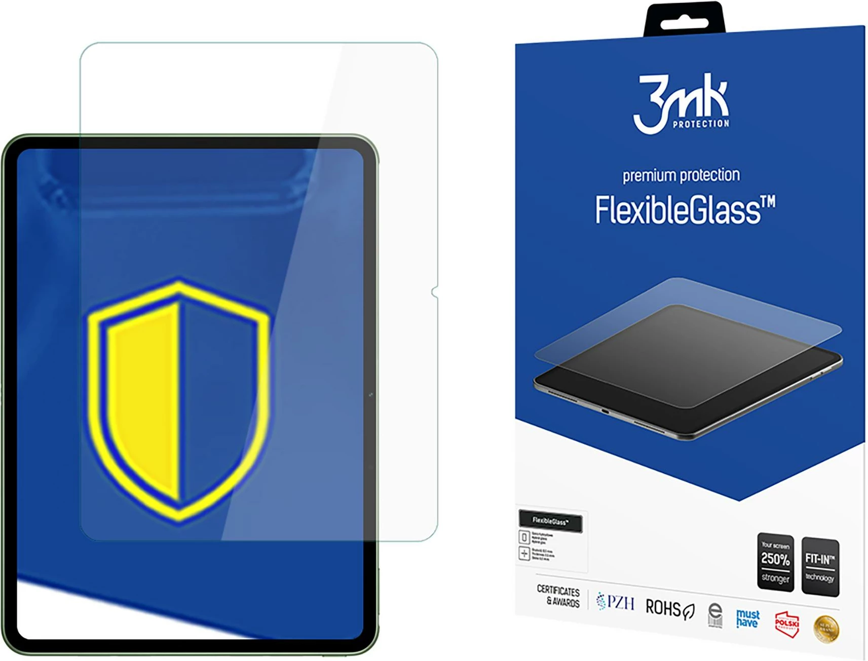 Kaljeno zaščitno steklo FlexibleGlass 3mk za OnePlus Pad Pro, tablični računalnik