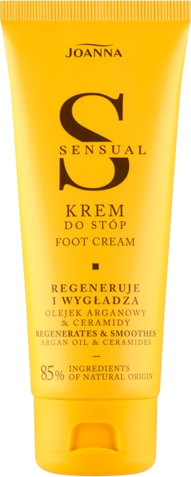 Krema za noge z arganovim oljem in ceramidi Joanna Sensual 100 g