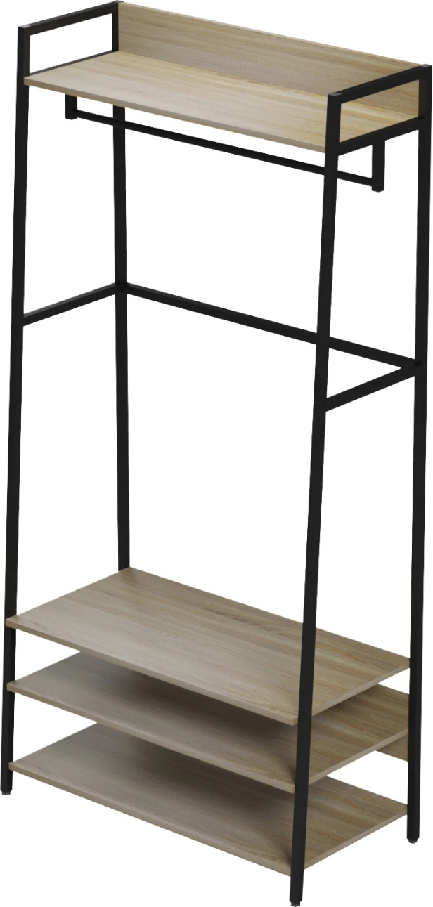 Pohištvo za predsobo/odprta garderobna omara Aranja FH18084 kovina-melamin 84x40x169H cm.