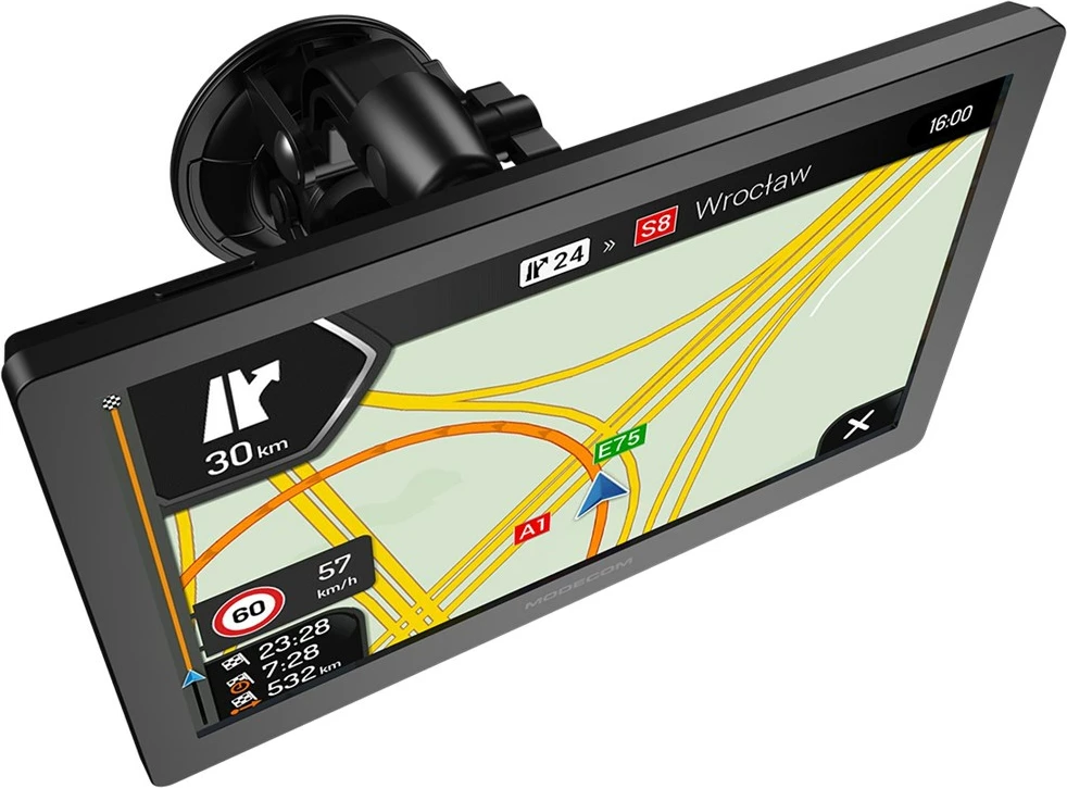 GPS navigacija za avtomobile in tovornjake MODECOM FreeWAY CX 9.0, iGO Navigation Truck, 8 GB, črna