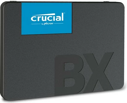 SSD 240 GB, 2,5", 540 MB/s, črn Crucial BX500
