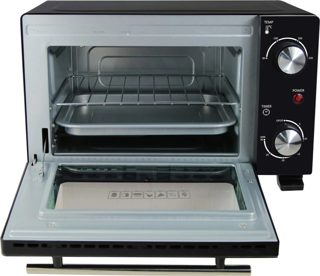 Mini pečica Esperanza EKO007N, 10 L, 800 W, črna